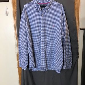 🔵⬜️Ralph Lauren ClassicFit Button Down🔵⬜️